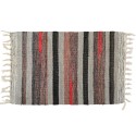 Bawełniany chodnik 50x80 Aztec dywanik wycieraczka - odcienie szarości