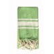 Fouta ręcznik narzuta obrus zielony