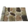 Dywan Stones 60x150cm 100% bawełna chodnik boho odcienie beżu