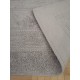 Dywanik łazienkowy bawełniany 50x80 jasny szary cut loop
